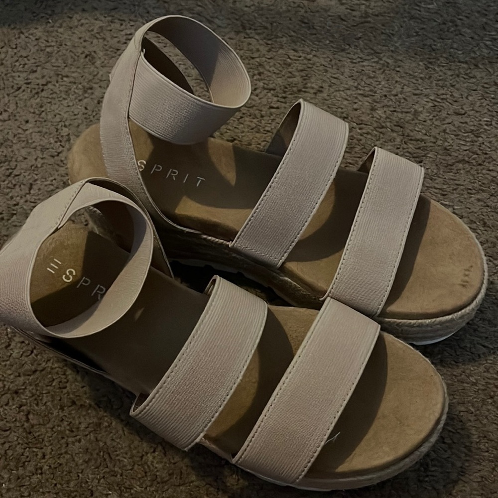 Esprit platform sandals